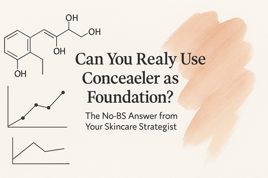 Can You Really Use Concealer as Foundation? The No-BS Answer from Your Skincare Strategist