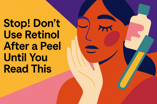 Can you use retinol after an AHA peel?